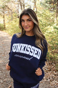 Navy Blue Yacht Club Sunkissed Sweatshirt