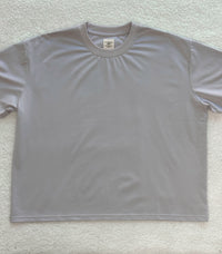 Italian Purple Basic Slightly Cropped Blank Tee