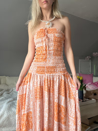 Ibiza Sunkissed Patchwork Maxi Dress