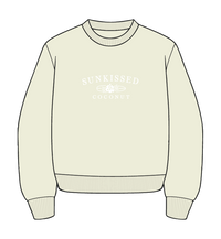 Sandstone Sunkissedcoconut Embroider Sweatshirt