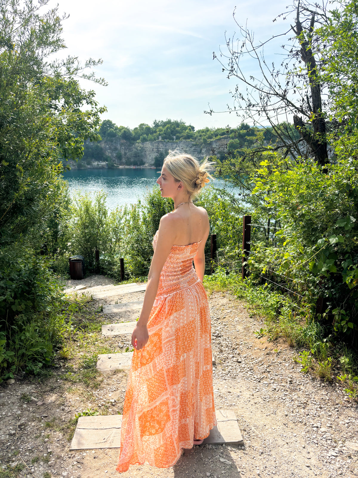 Ibiza Sunkissed Patchwork Maxi Dress