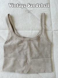 NEUTRAL EVERYDAY SEAMLESS TANKTOPS - Sunkissedcoconut