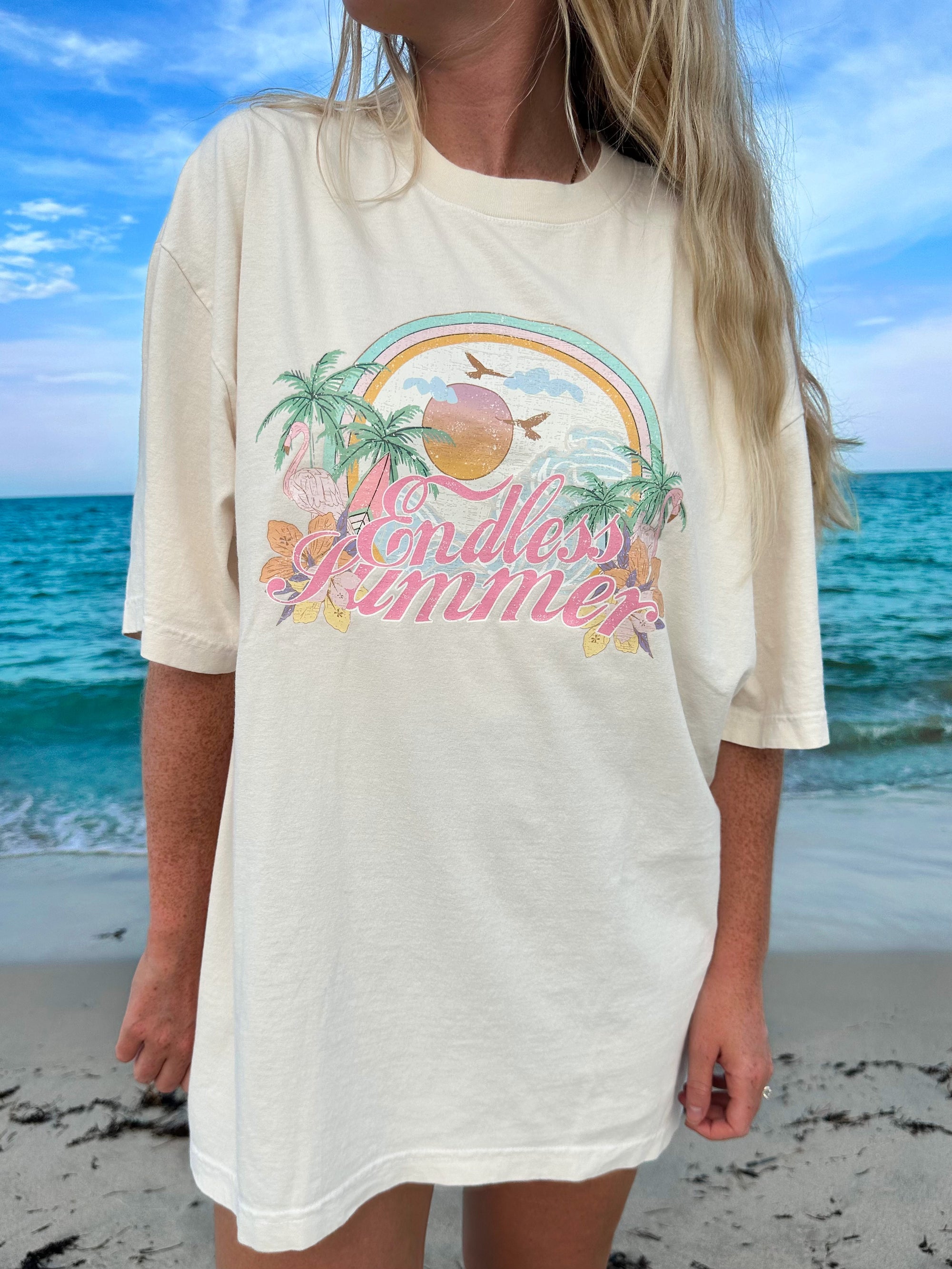 ENDLESS SUMMER TEE - Sunkissedcoconut