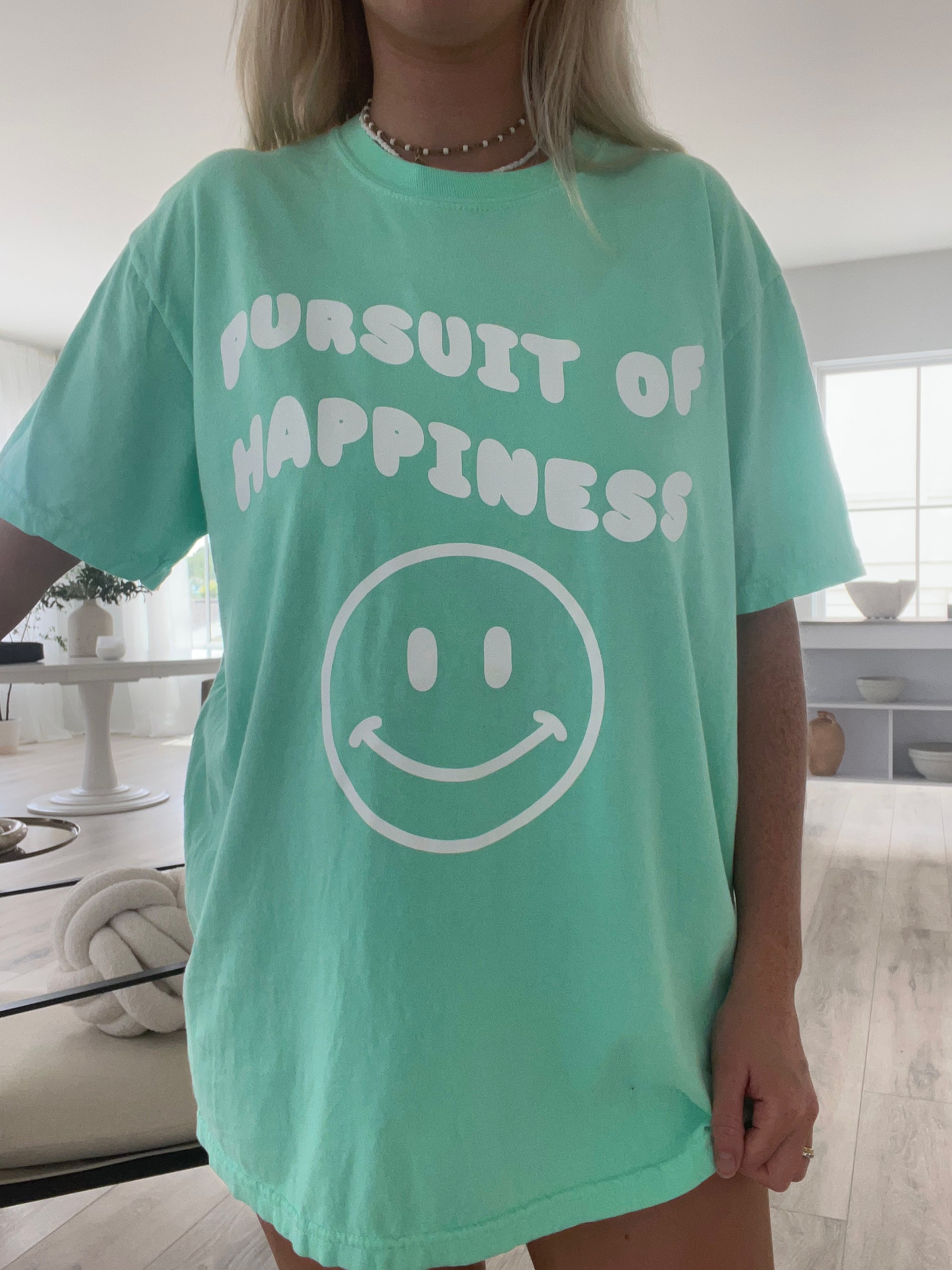 Pursuit of Happiness Tee - Sunkissedcoconut