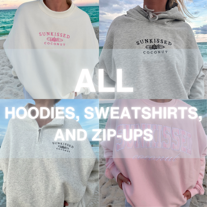 SWEATSHIRTS, ZIP-UPS, AND HOODIES