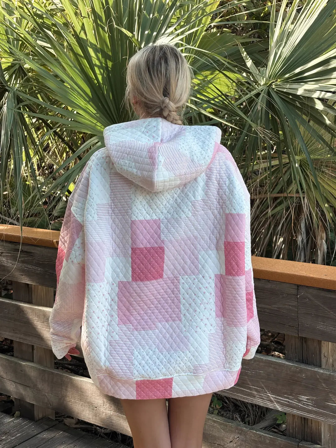 Margo Quilted Patchwork Hoodie