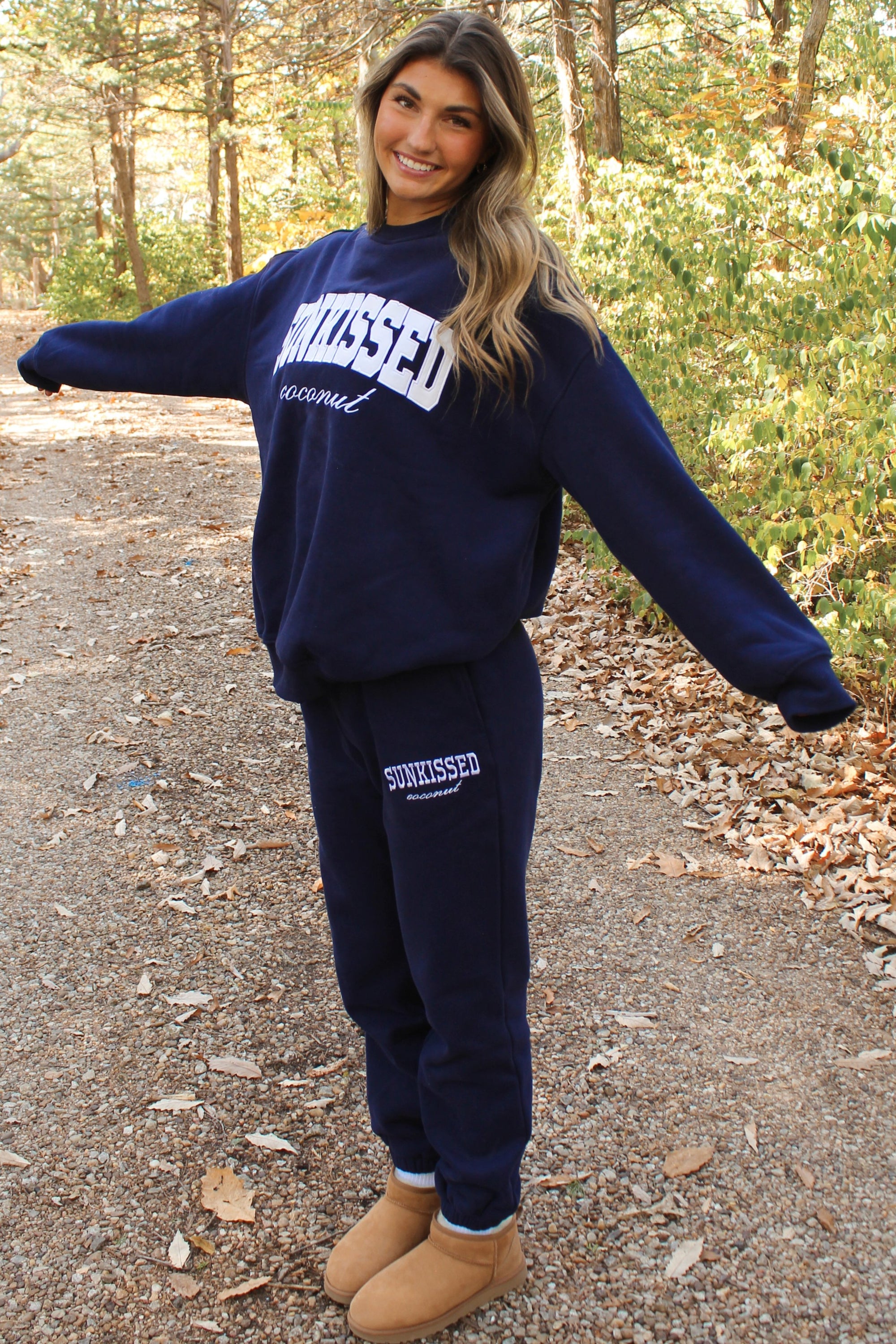 Yacht Club Sunkissed Navy Blue Sweatshirt