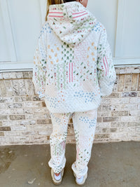Christmas Holiday Quilted Joggers