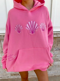 Seashell Embroidered Hoodie
