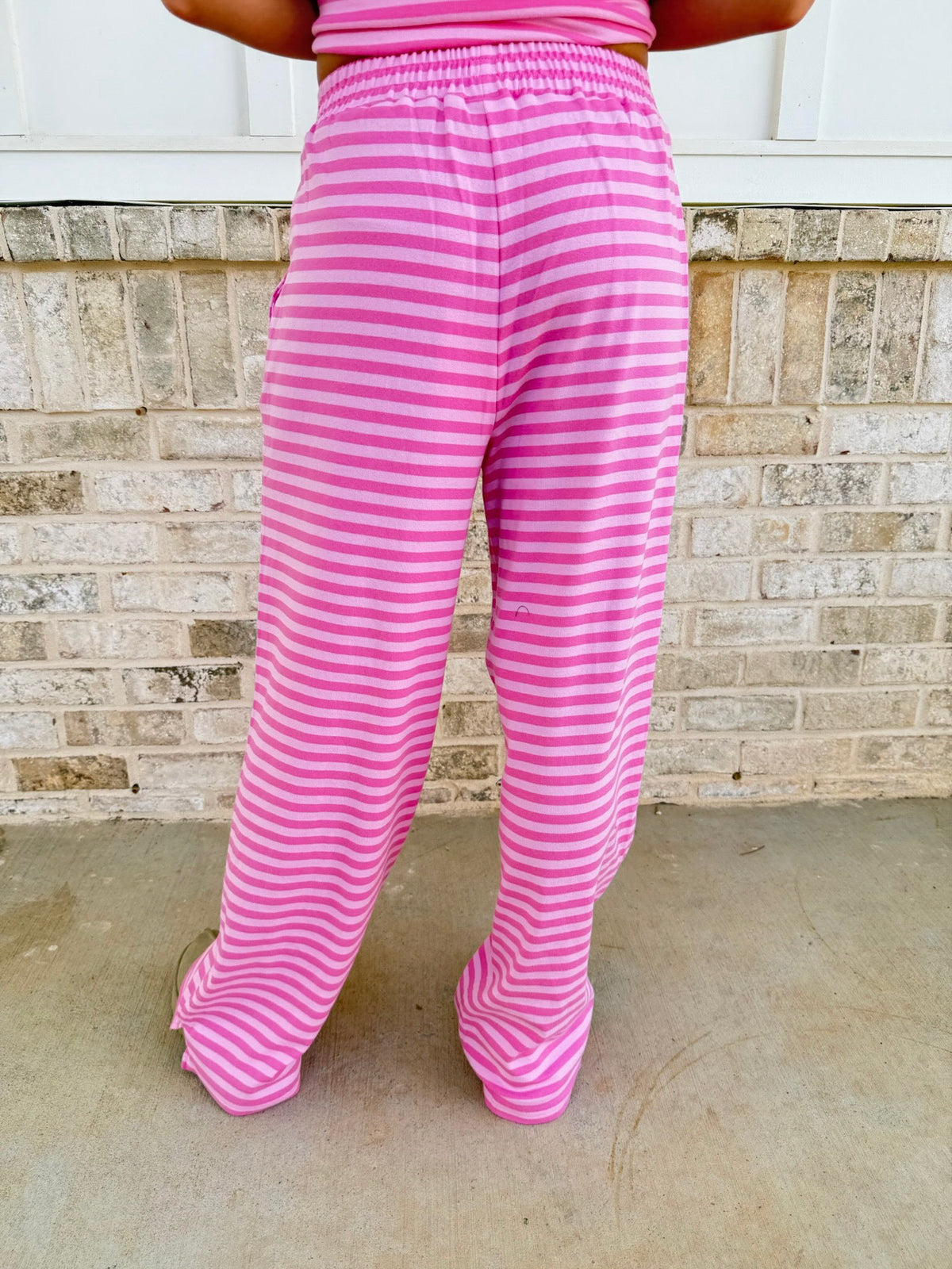 Ella Striped Flare Lounge Pants