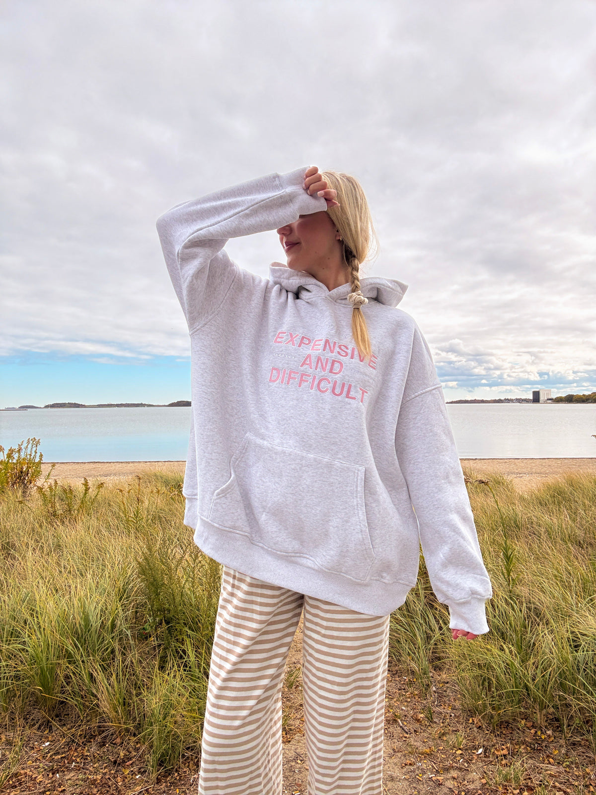 Expensive And Difficult Embroider Hoodie