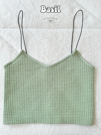 Neutral Waffle Seamless Camis - Sunkissedcoconut