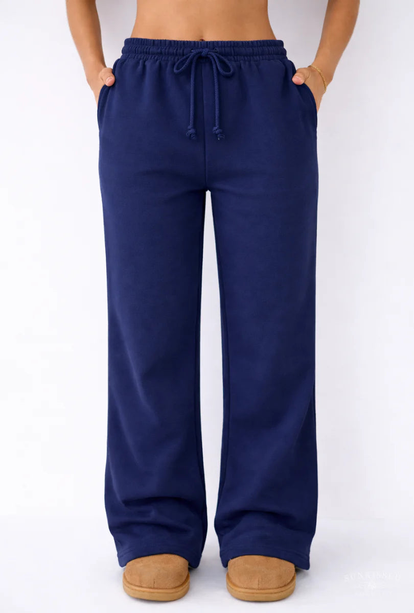 Sunkissedcoconut Plush Signature Flare Sweatpants