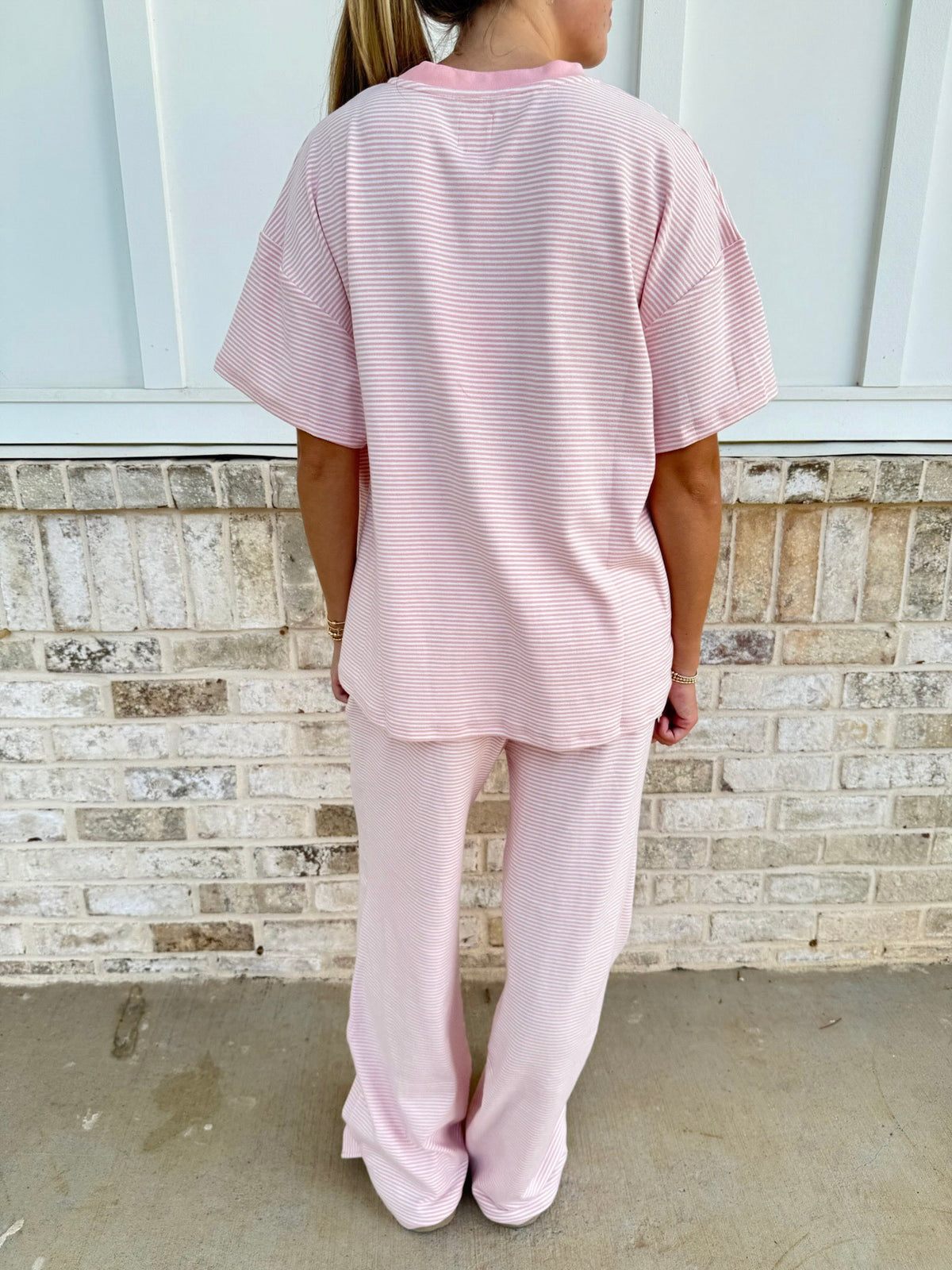 Ella Striped Flare Lounge Pants