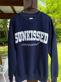 Navy Blue Yacht Club Sunkissed Sweatshirt