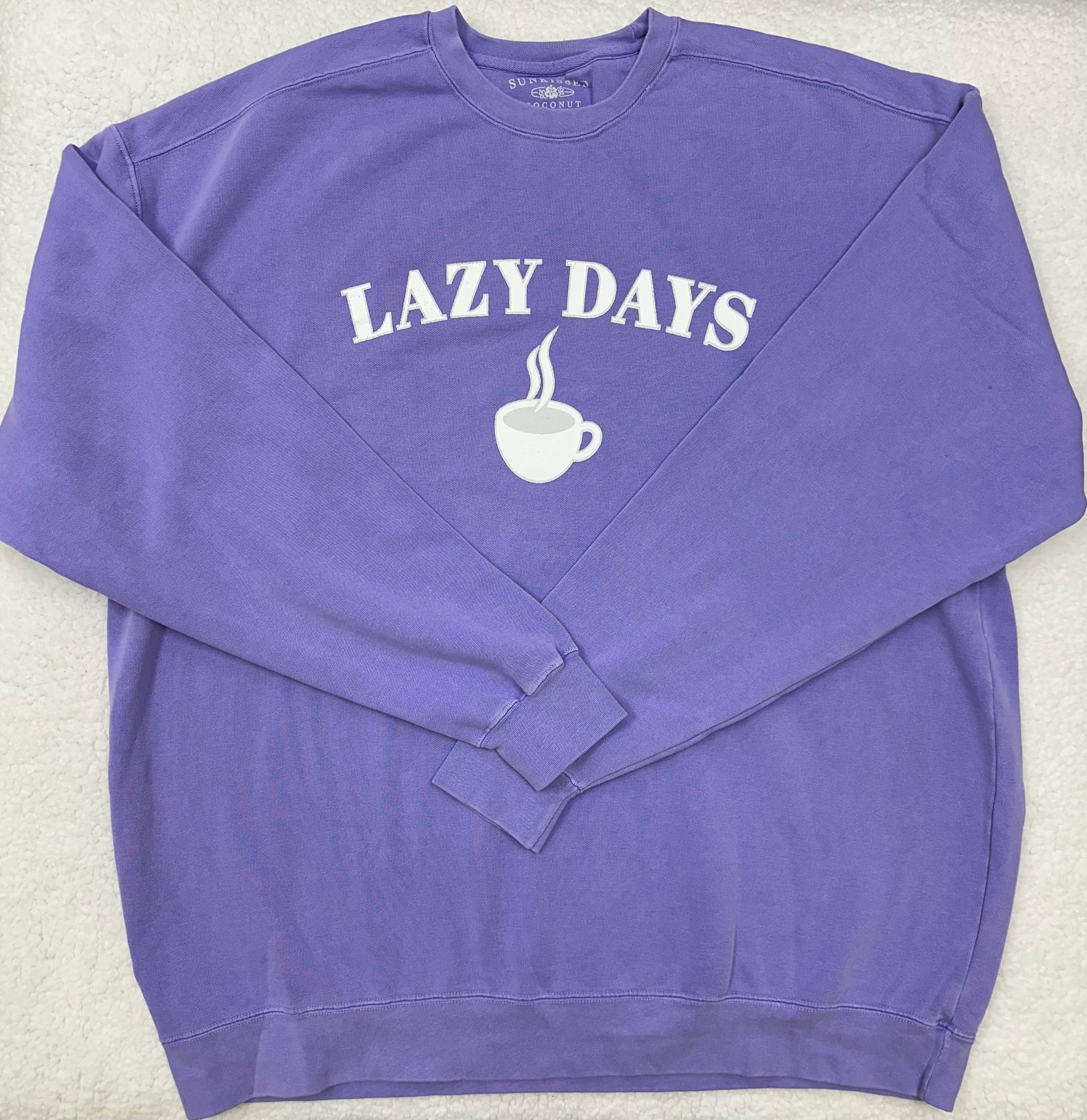 Lazy Days Comfort Colors Sweatshirt