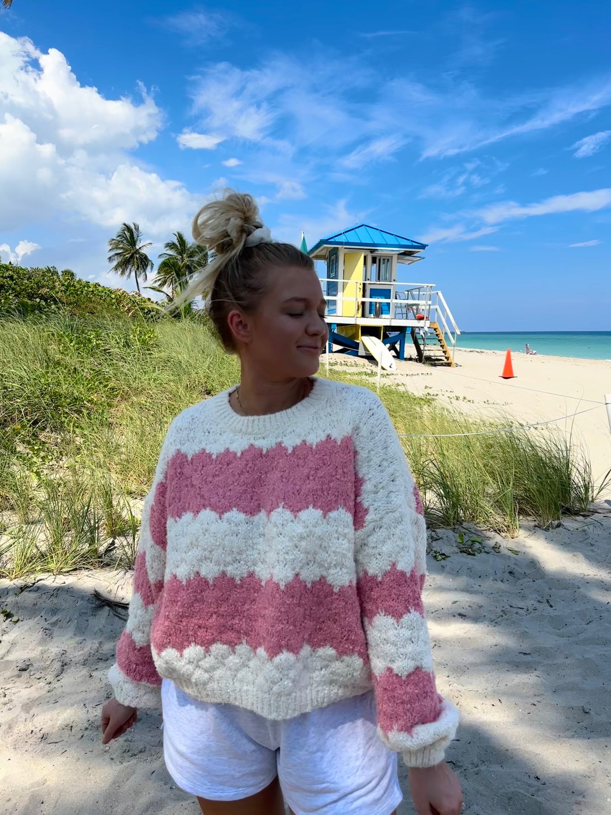 BRITNEY COMFY SWEATER - Sunkissedcoconut
