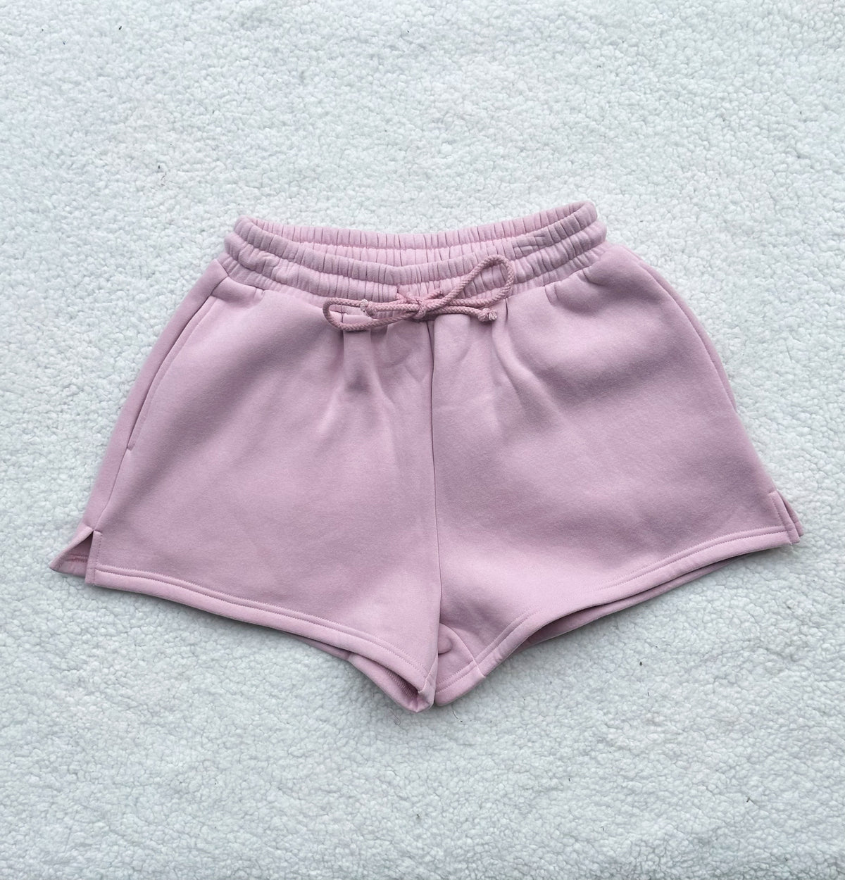 Mauve Mist Basic Blank Shorts