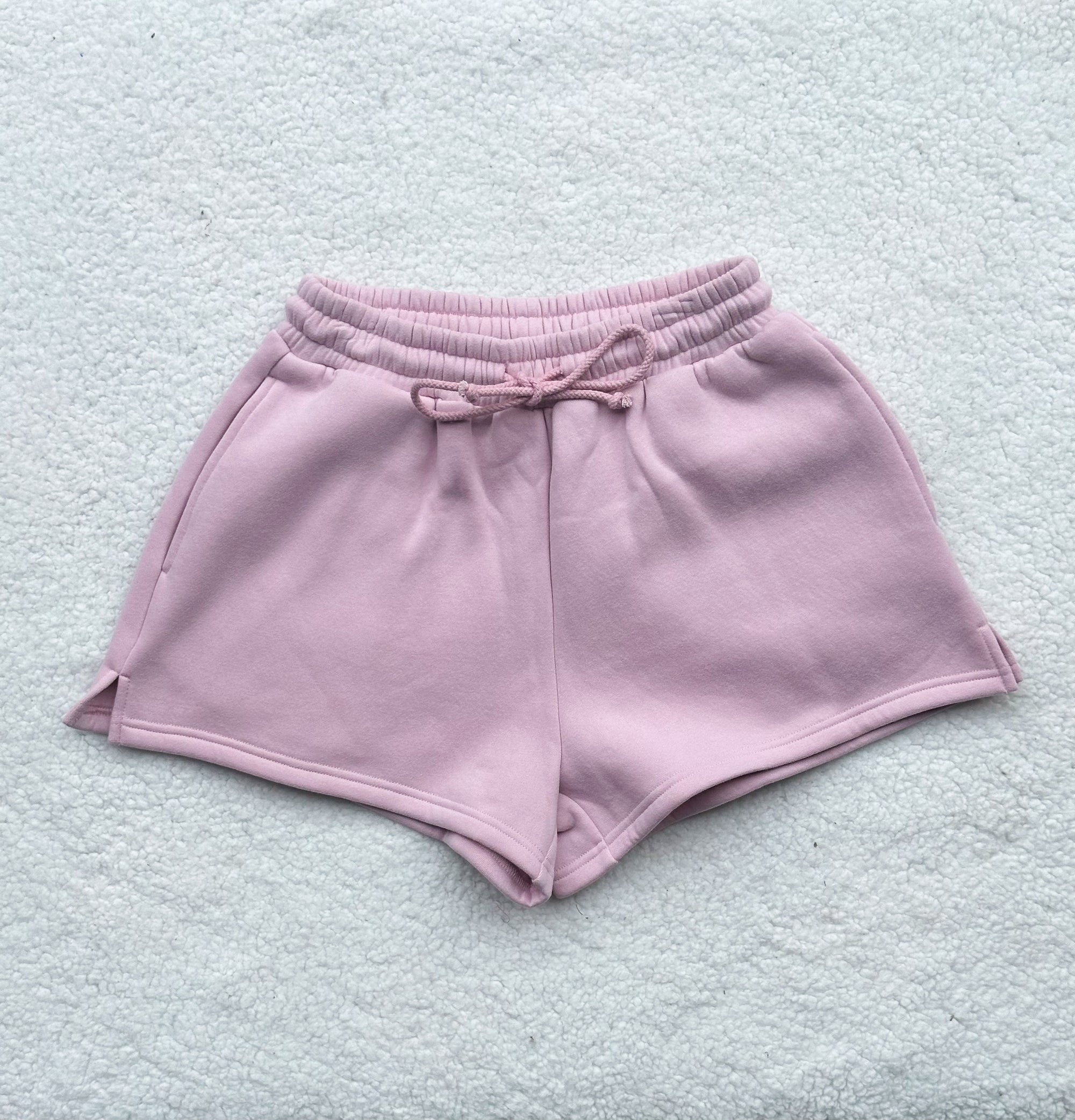 Mauve Mist Basic Blank Shorts