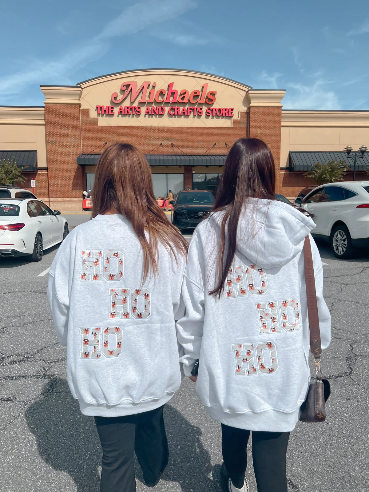 Pearl Grey Reindeer Sweatshirt