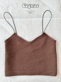 Neutral Waffle Seamless Camis - Sunkissedcoconut