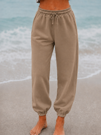 Cappuccino Basic Blank Jogger Sweatpants