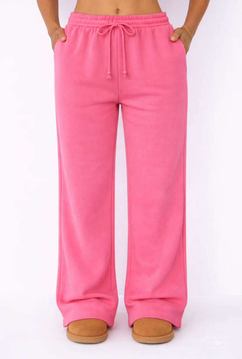 Sunkissedcoconut Plush Signature Flare Sweatpants