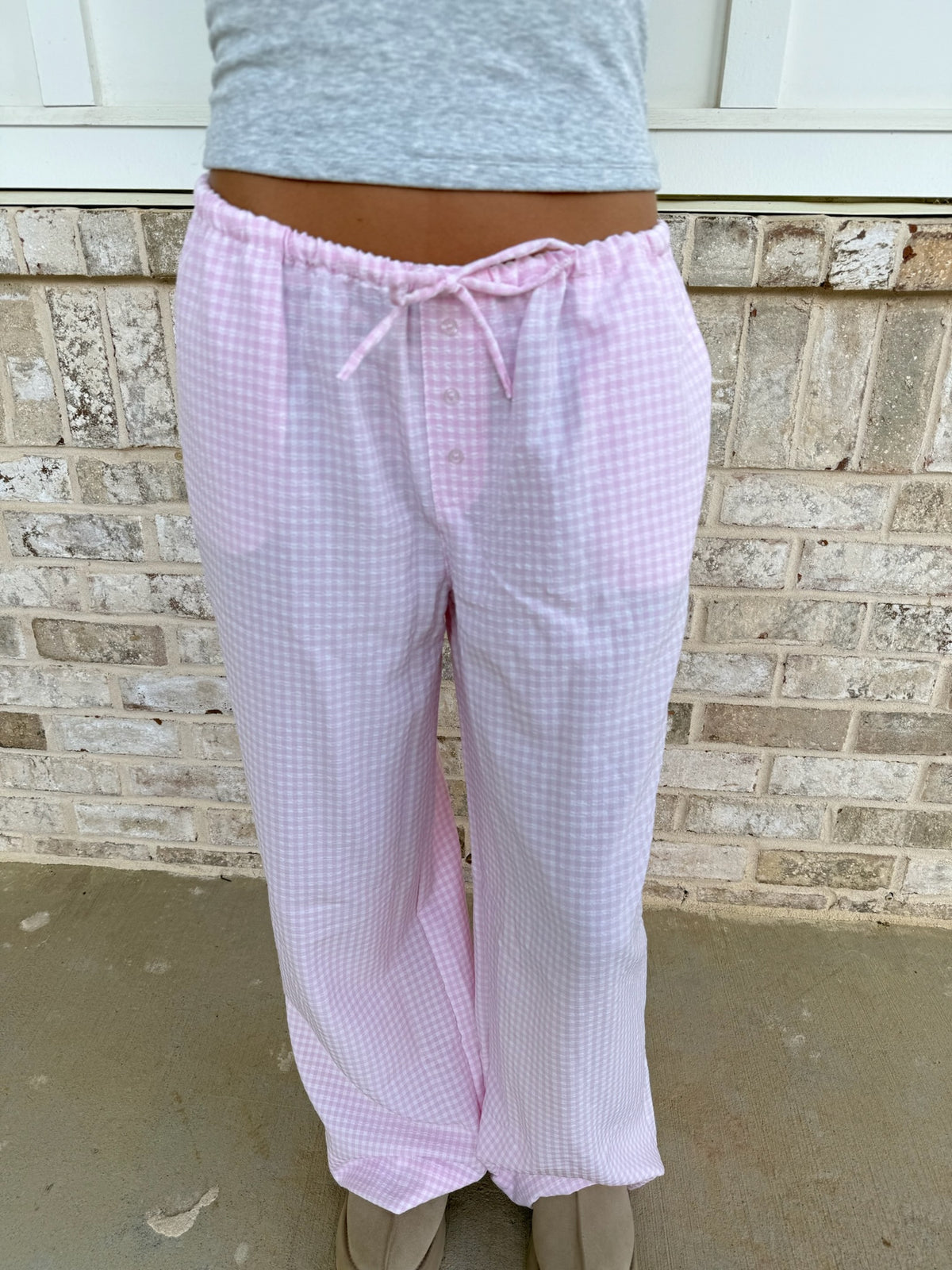 Gingham Summer Pants