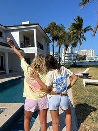 Ivory Blue Swim And Surf Comfort Colors Tee