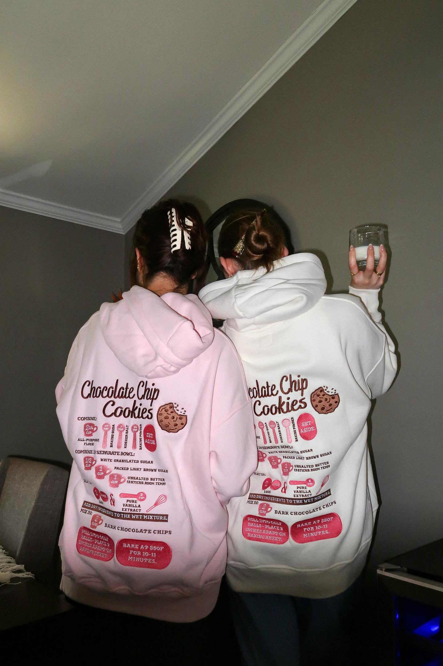 Ivory Chocolate Chip Cookie Recipe Embroider Hoodie