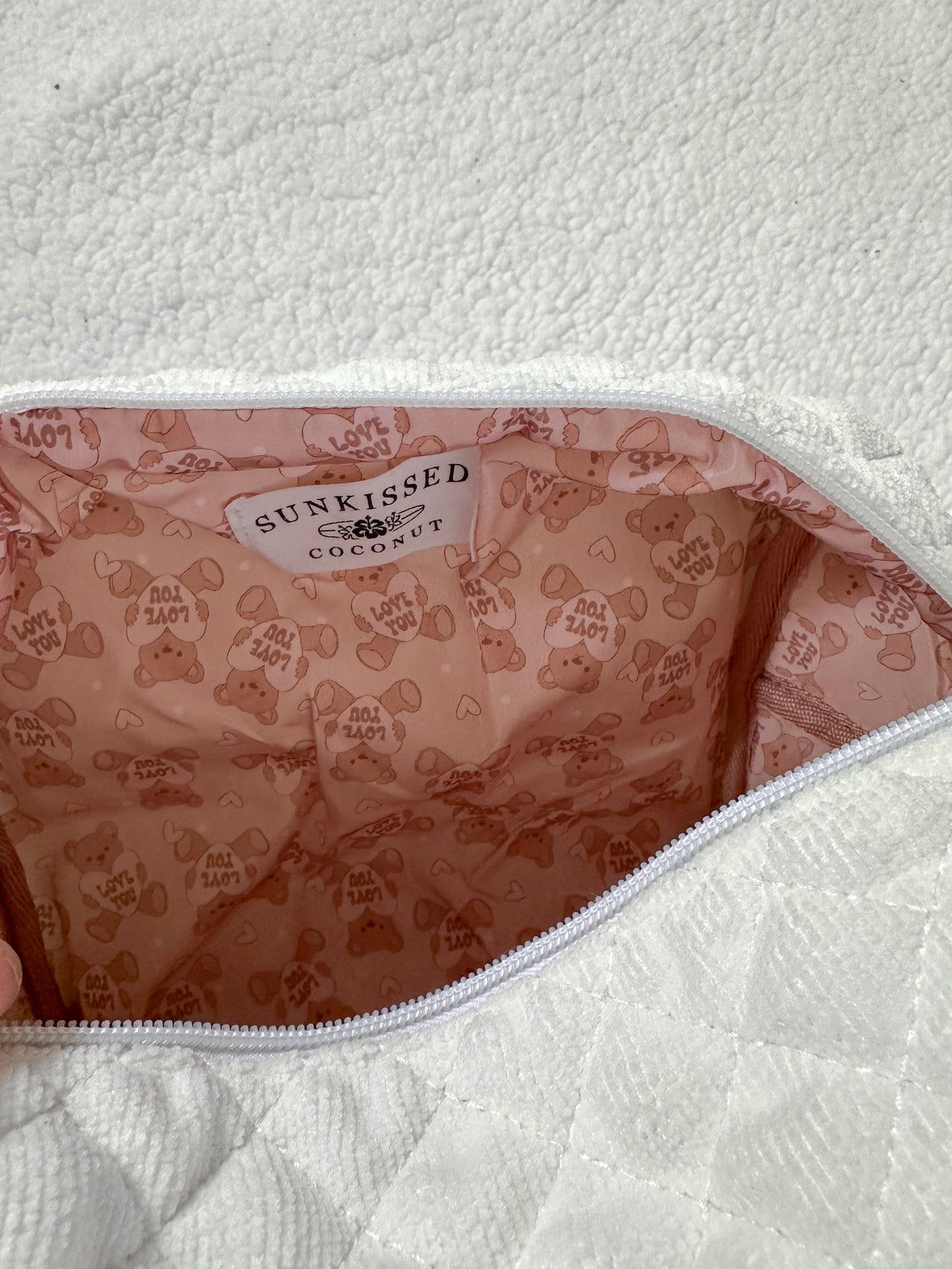 Large Teddy Bear Quilted Handmade Travel Bag