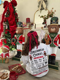 Pearl Grey Gingerbread Recipe Christmas Embroider Sweatshirt