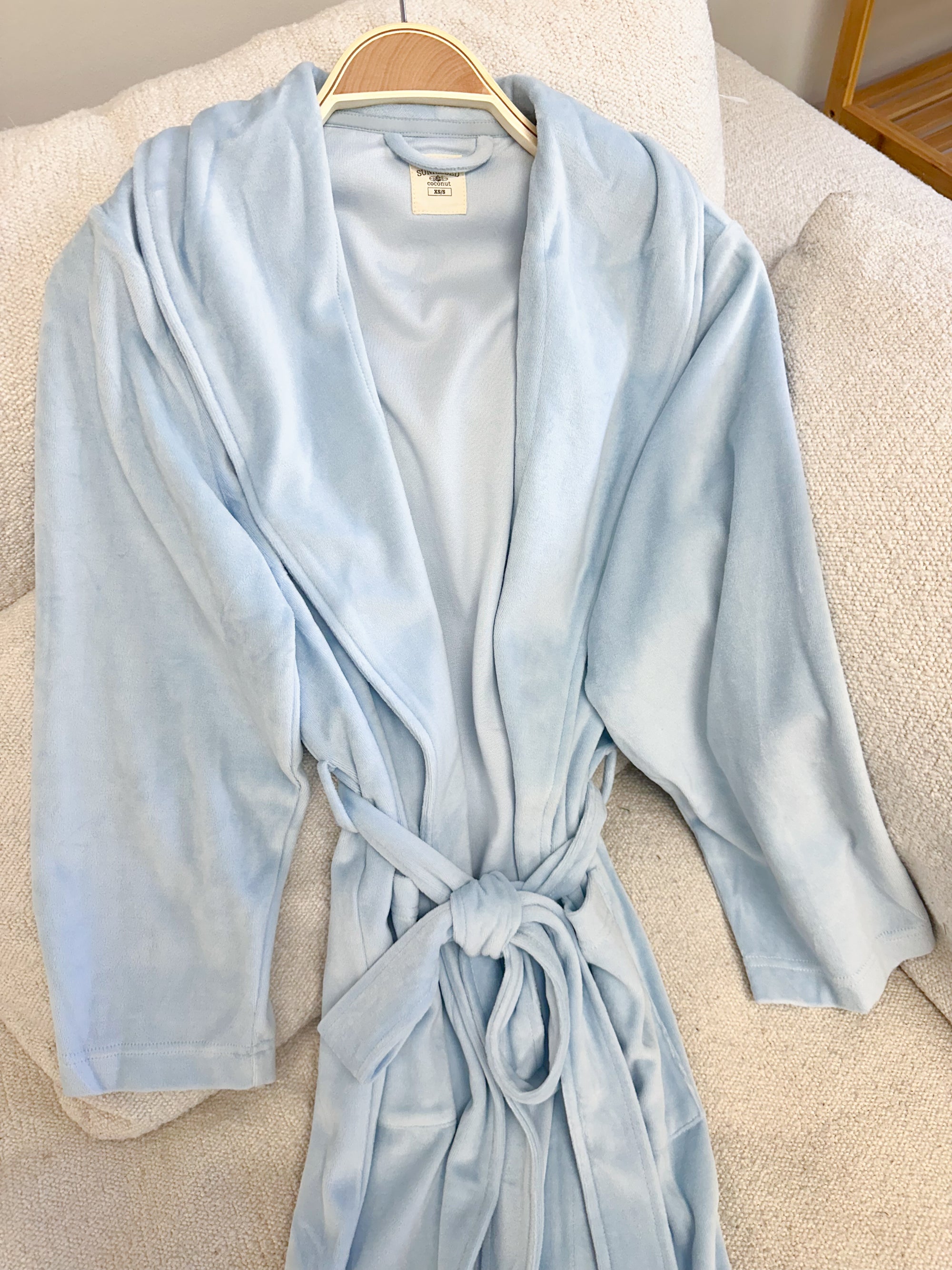 Light Blue Dream Hotel Robe