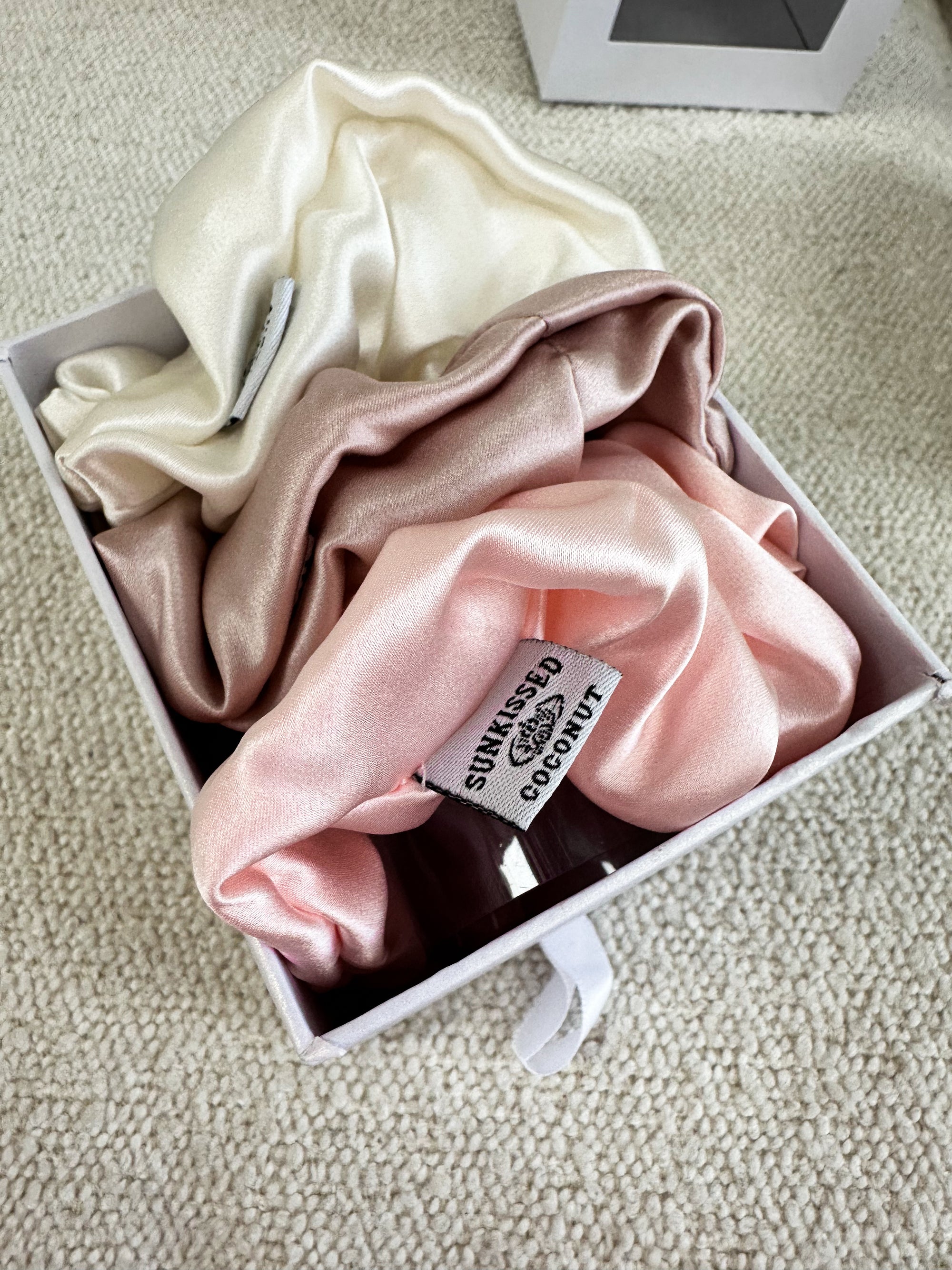 Sunkissedcoconut Haircare Scrunchie Gift Pack