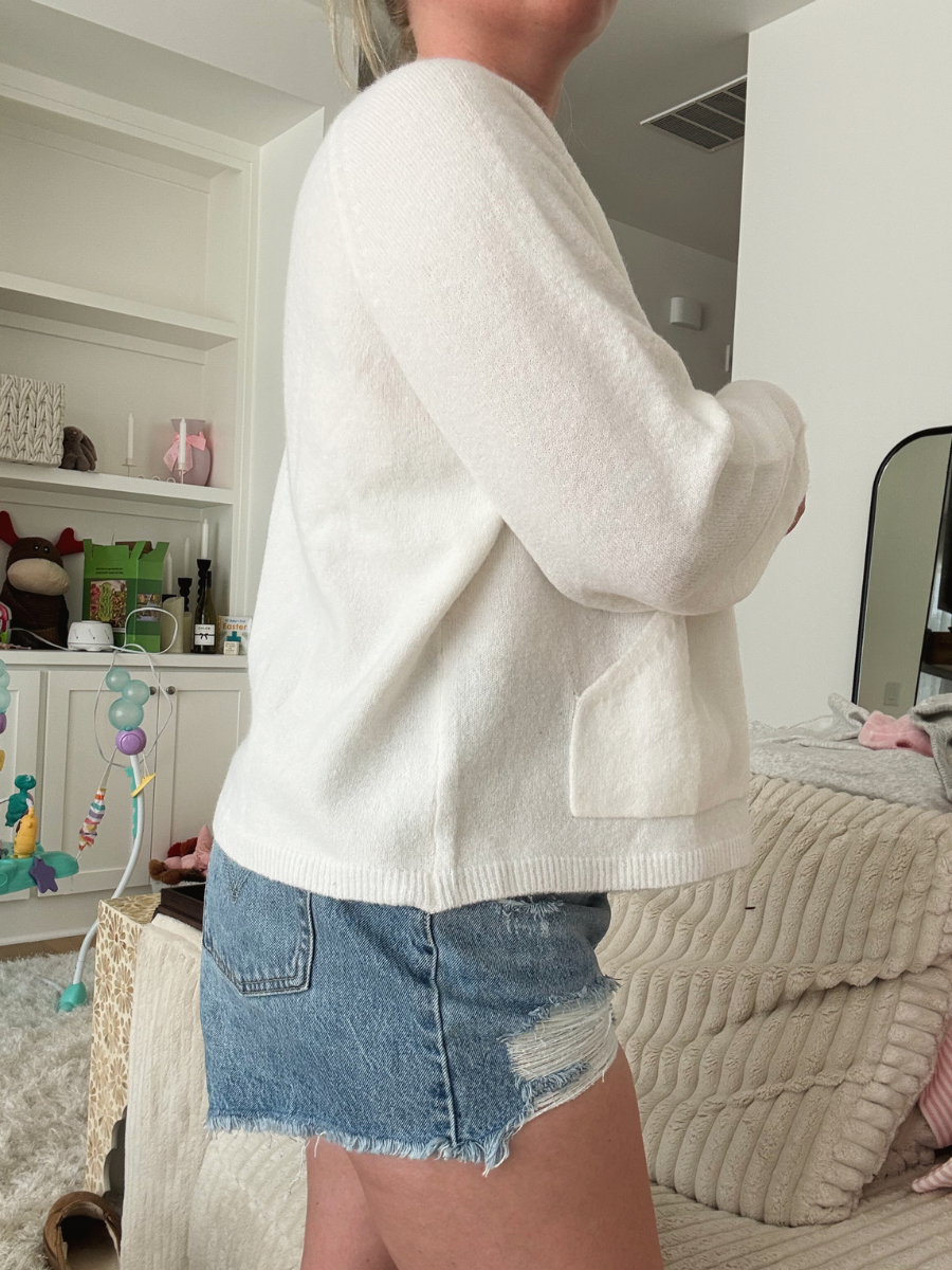 Cloud Knit Pocket Sweater