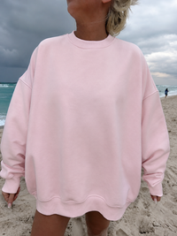 Light Pink Basic Blank Sweatshirt