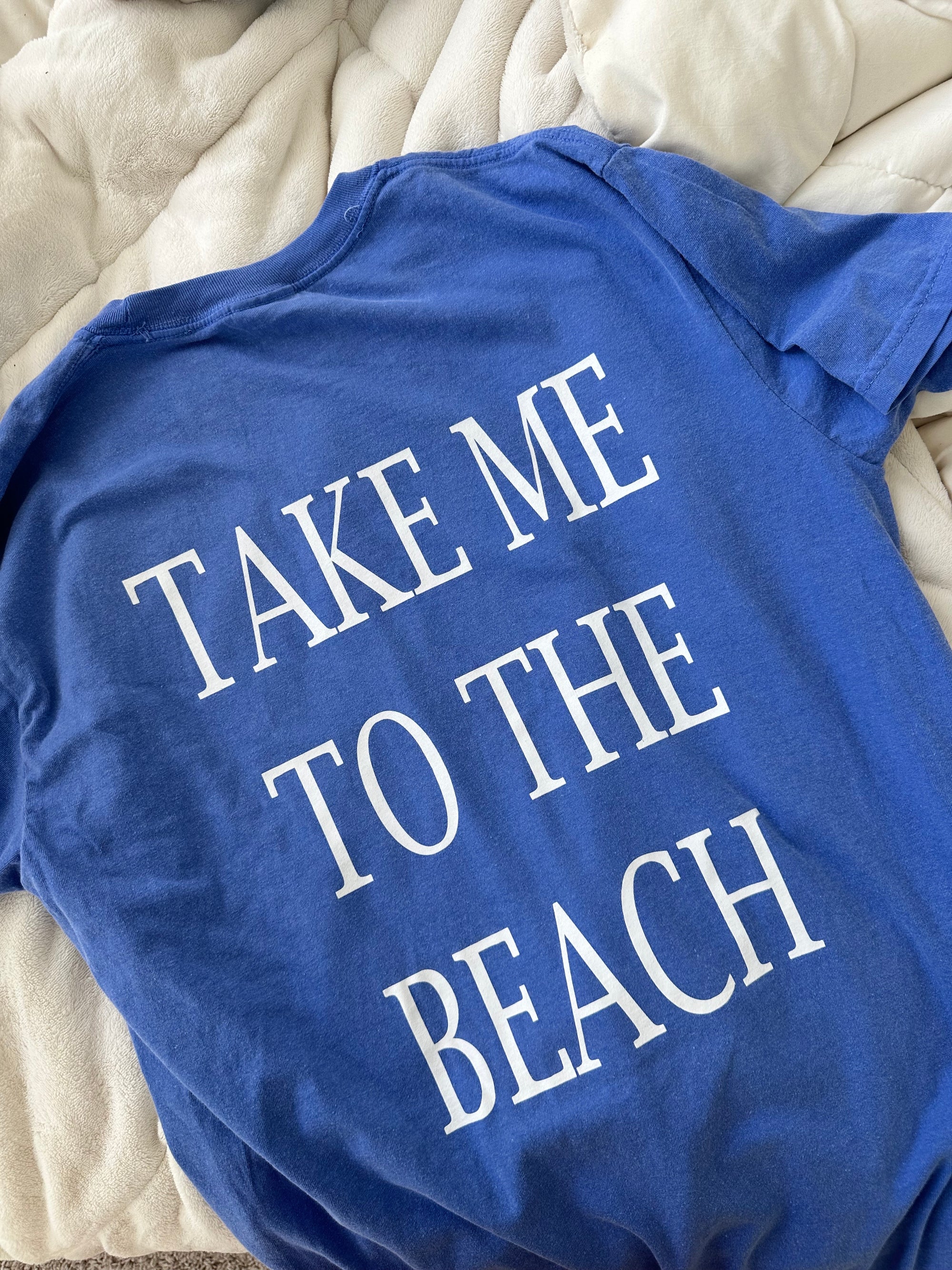 TAKE ME TO THE BEACH TEE - Sunkissedcoconut