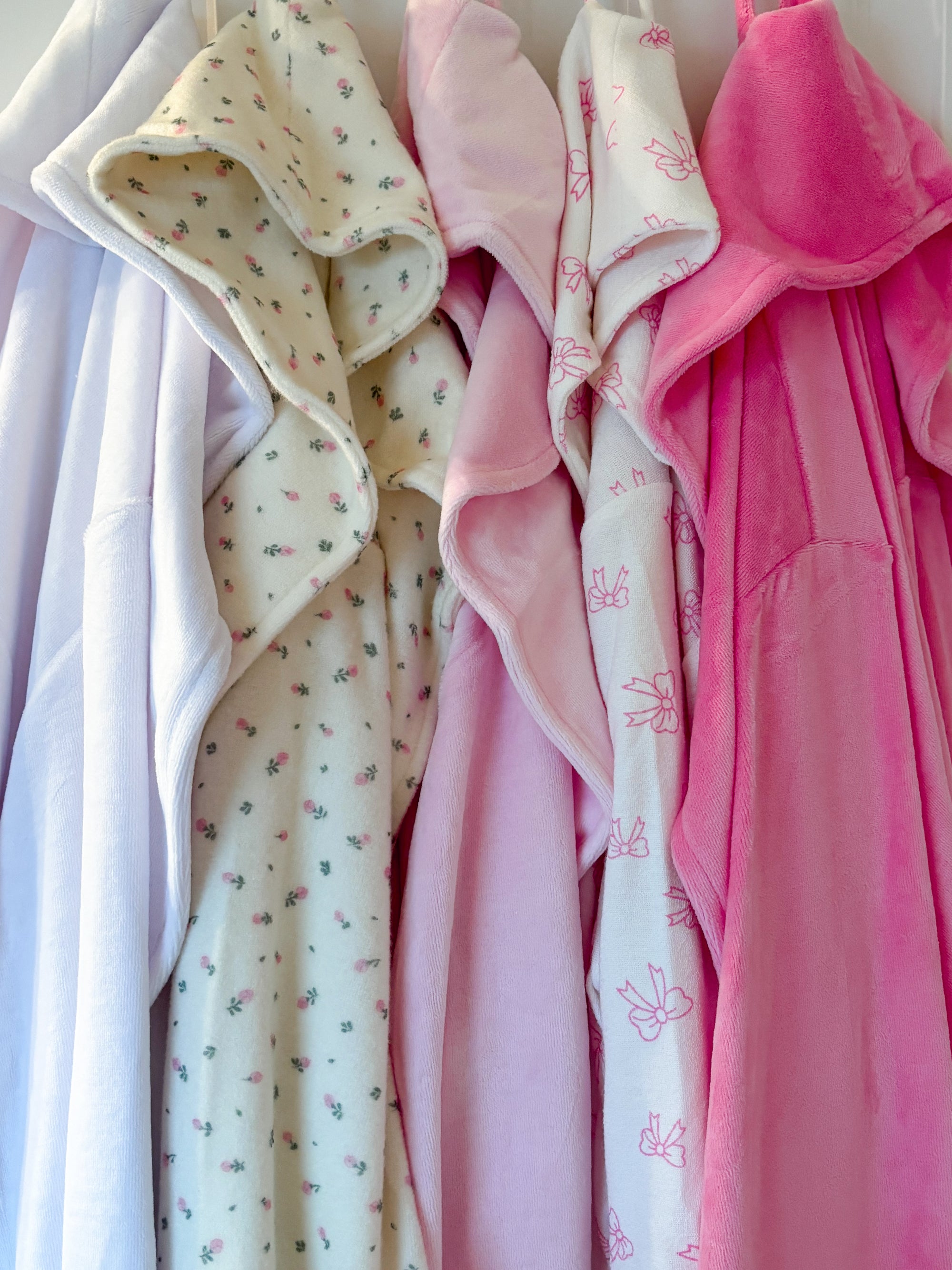 Pink Bows Hotel Robe