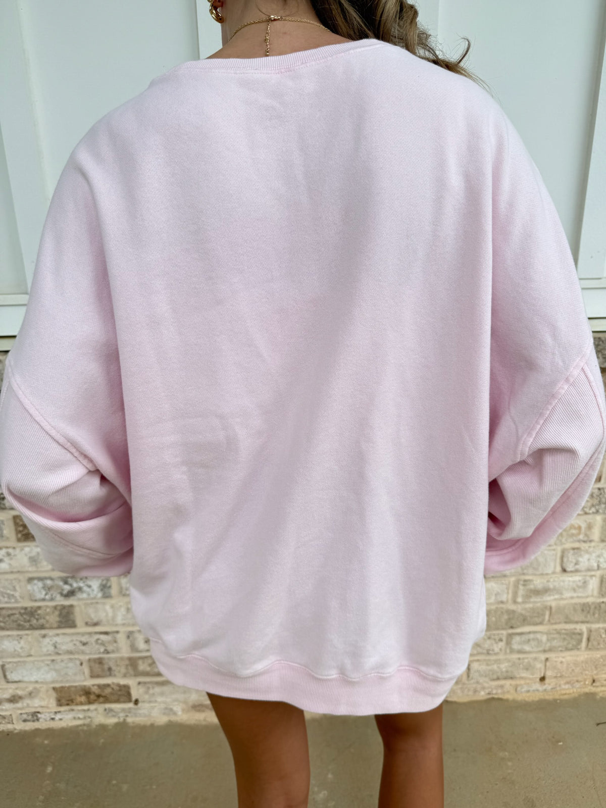 Light Pink Soft Lounge Crewneck