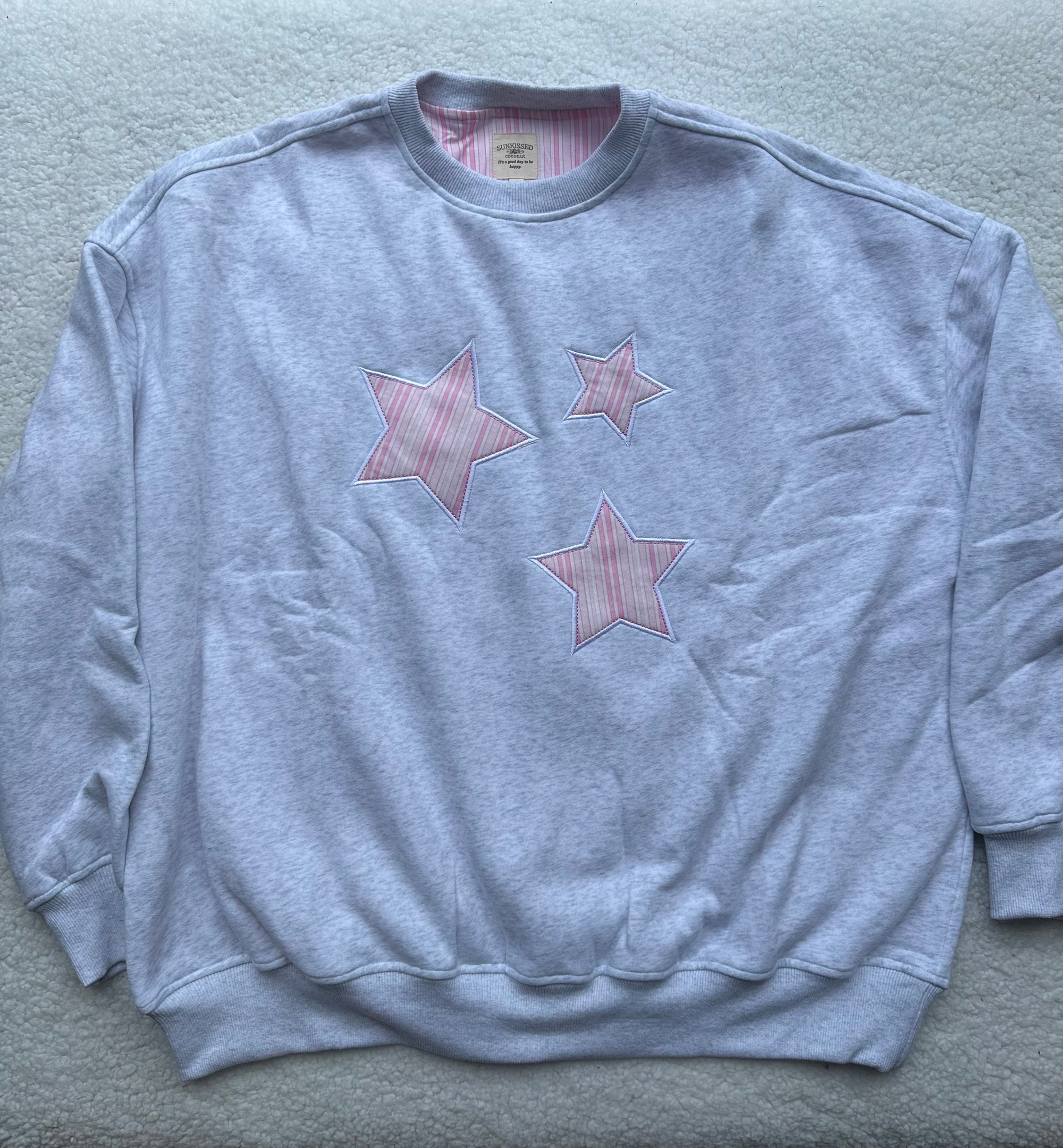 Star Lux Striped Sweatshirt