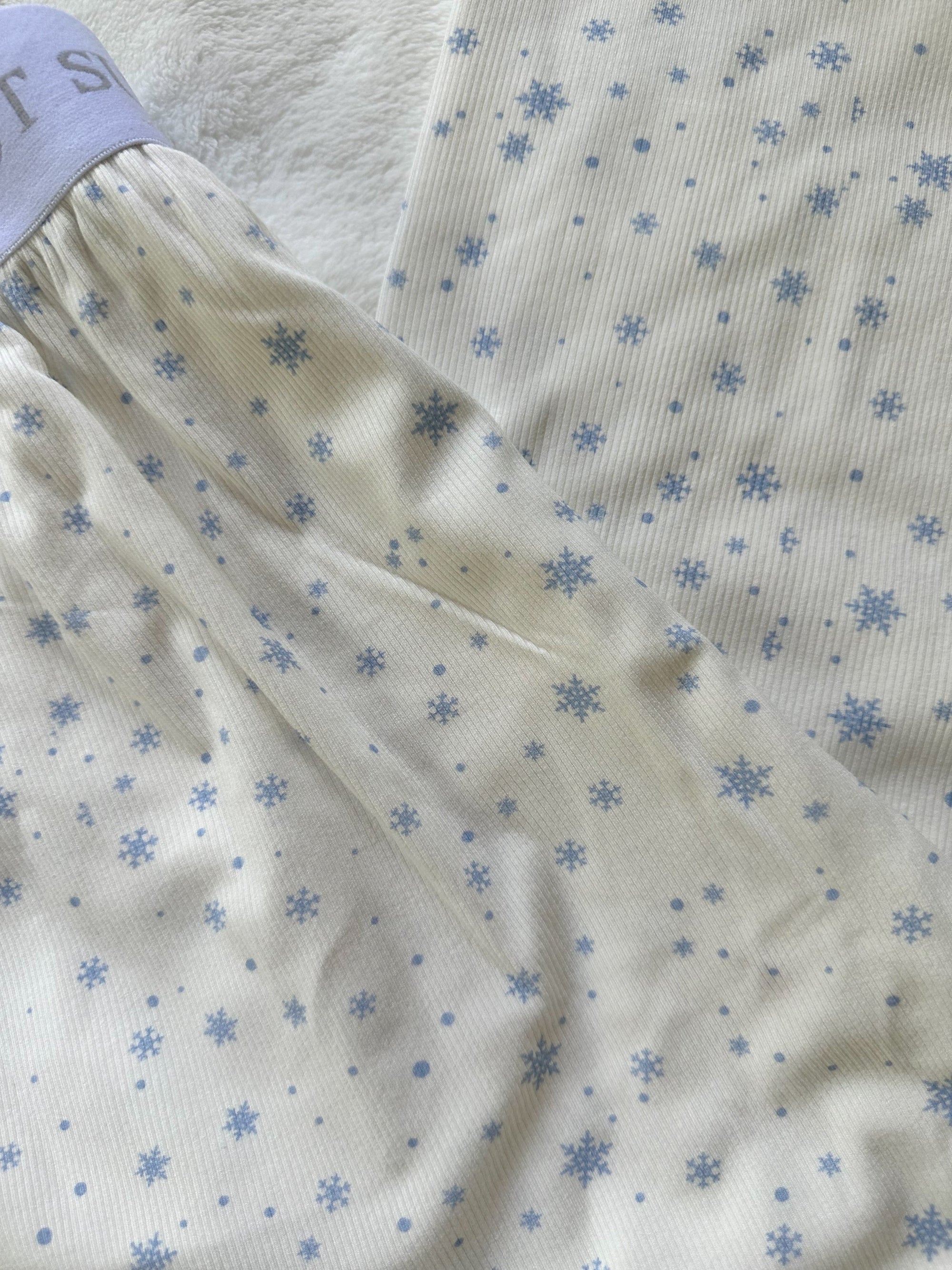 Snowflake Sunkissedcoconut Pajama Pants