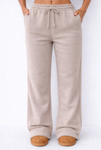 Sunkissedcoconut Plush Signature Flare Sweatpants