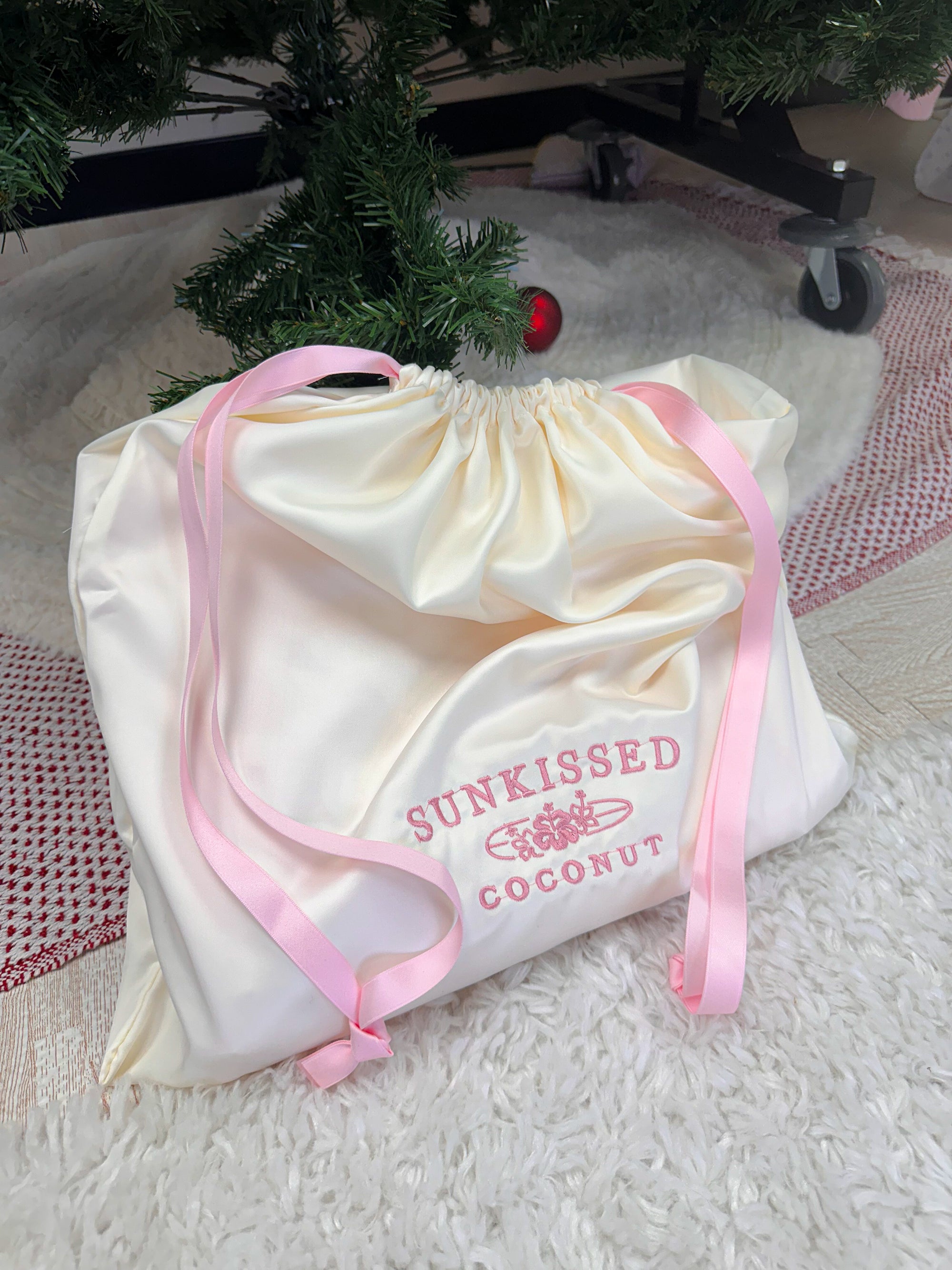 Gift Bag Luxury Sunkissedcoconut Embroider Logo