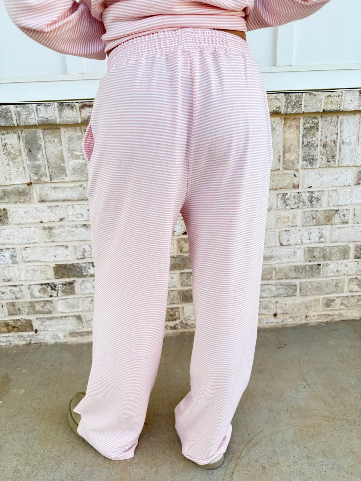 Ella Striped Flare Lounge Pants