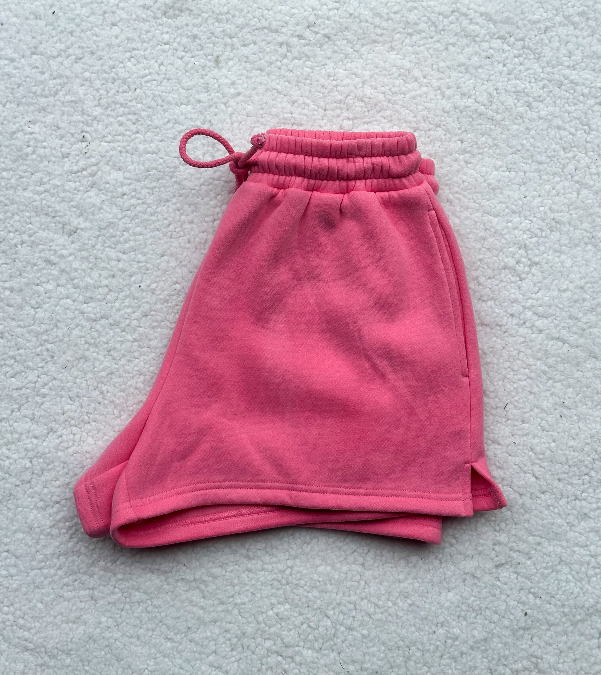 Hibiscus Pink Basic Blank Shorts