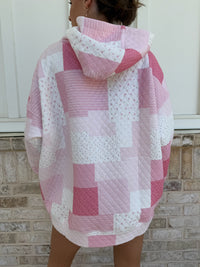 Margo Quilted Patchwork Hoodie