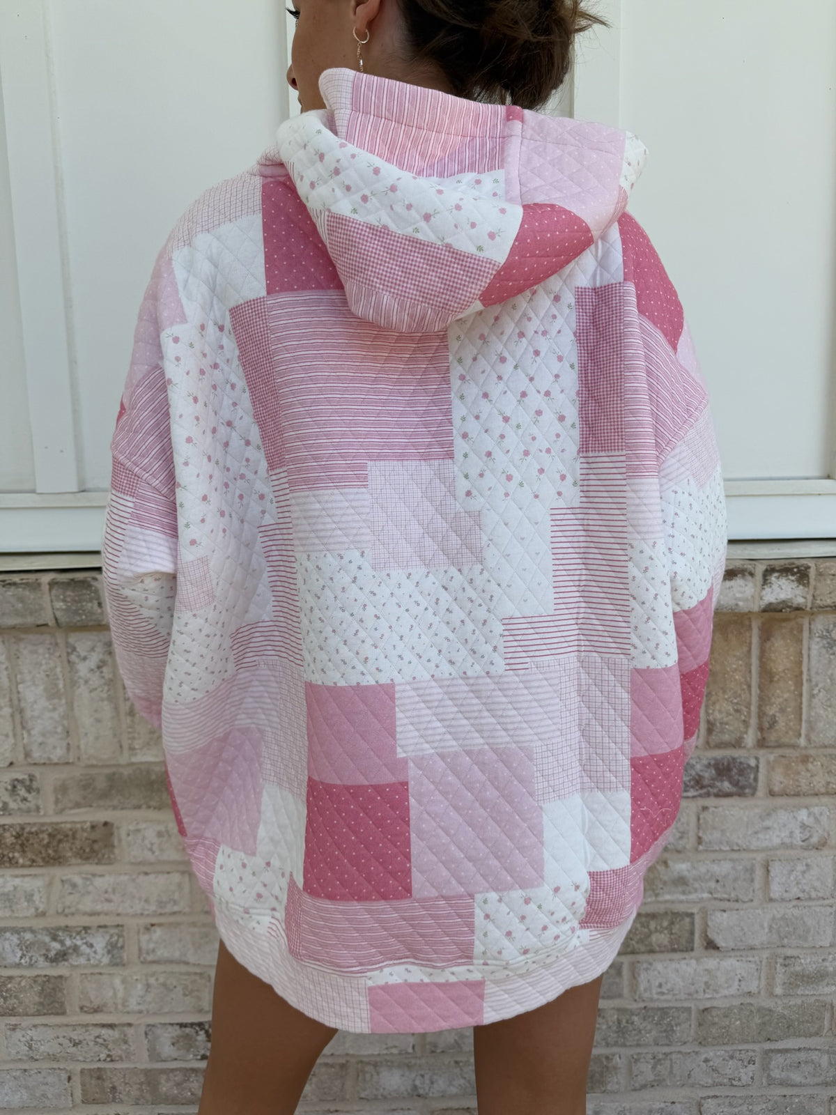 Margo Quilted Patchwork Hoodie