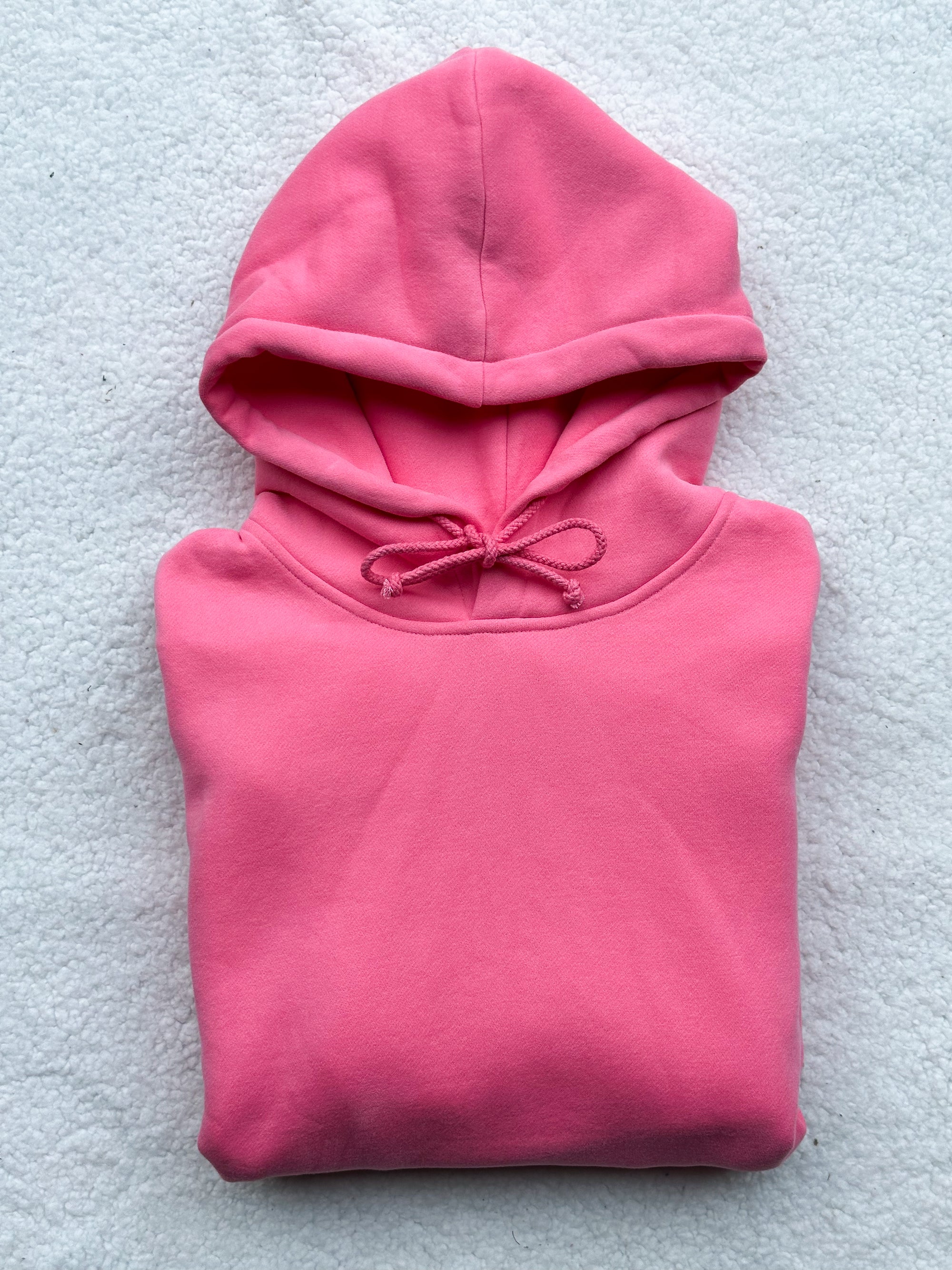 Hibiscus Pink Basic Blank Hoodie