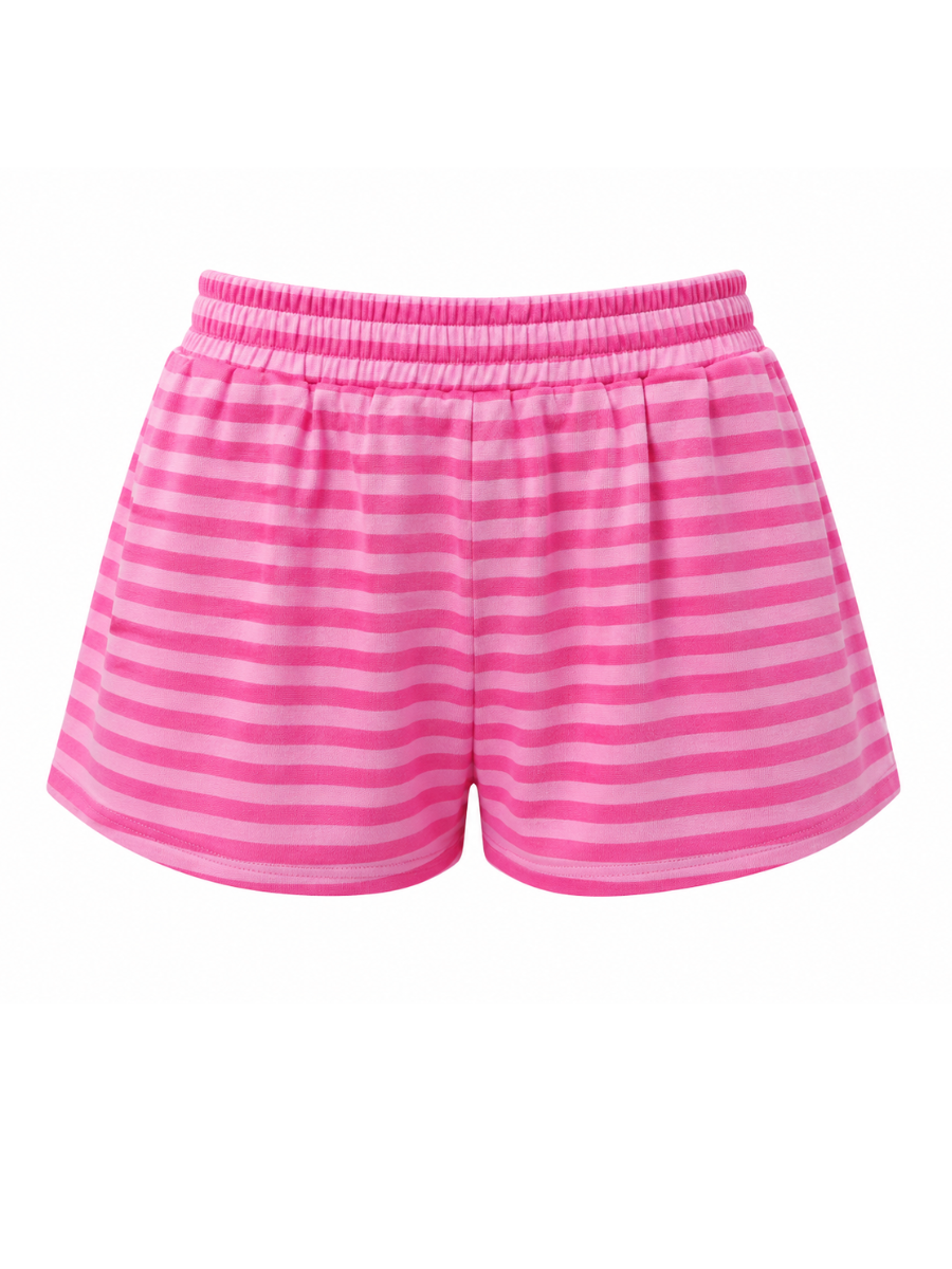 Ella Striped Lounge Shorts