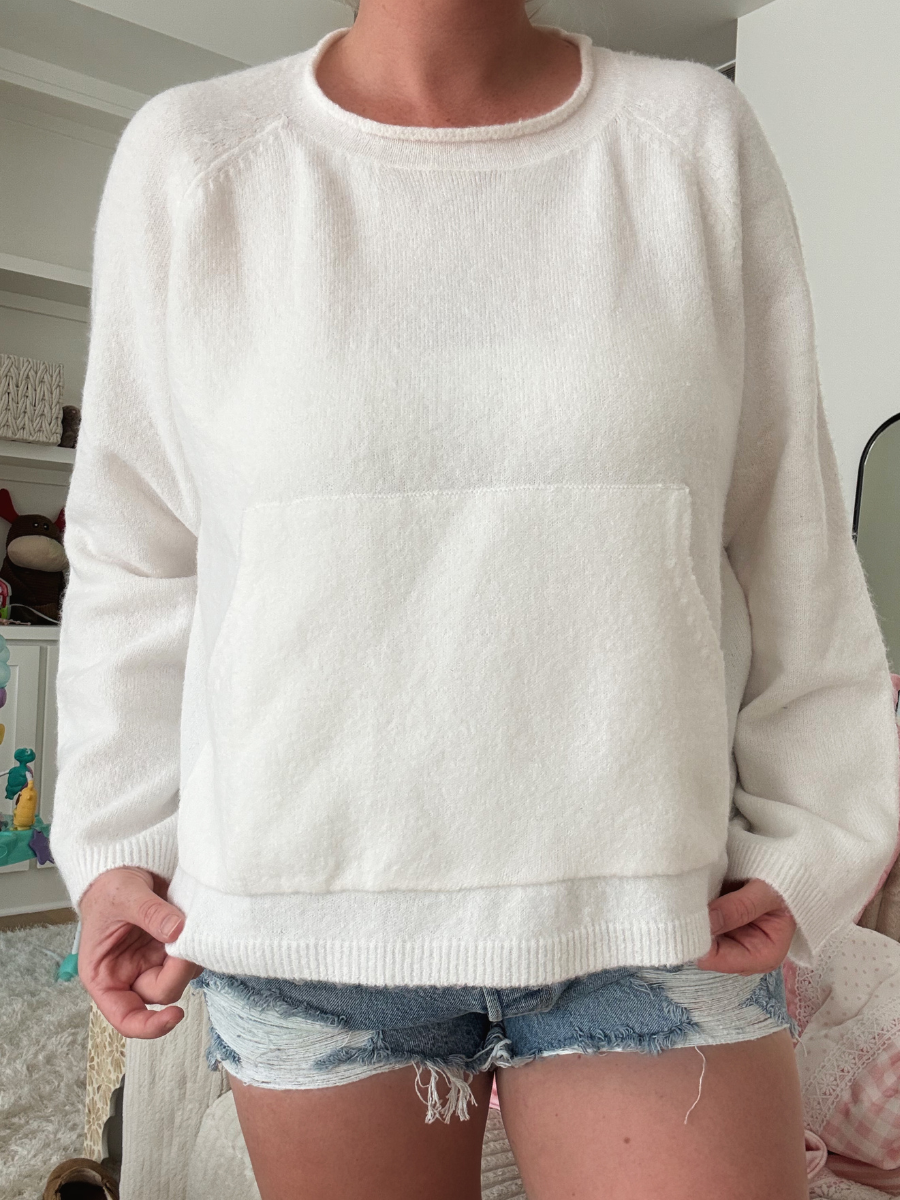 Cloud Knit Pocket Sweater